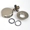 Watco QuickTrim Nickel Push Pull Tub Stopper, 1H Overflow Trim Kit 939290-BN - alternate 1
